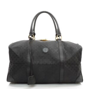Fendi Zucca Boston Hand Bag Canvas