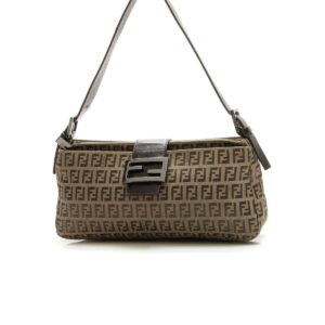 Vintage Baguette Shoulder Bag - Zucchino