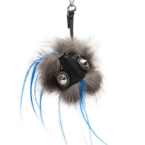 Monster Bug Bag Charm - Black