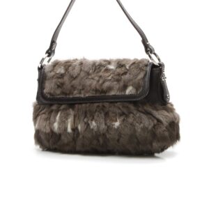 Fur Chef Shoulder Bag - Brown
