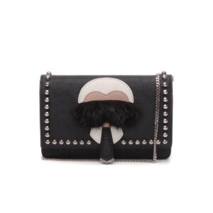 Karlito Wallet on a Chain Bag - Black