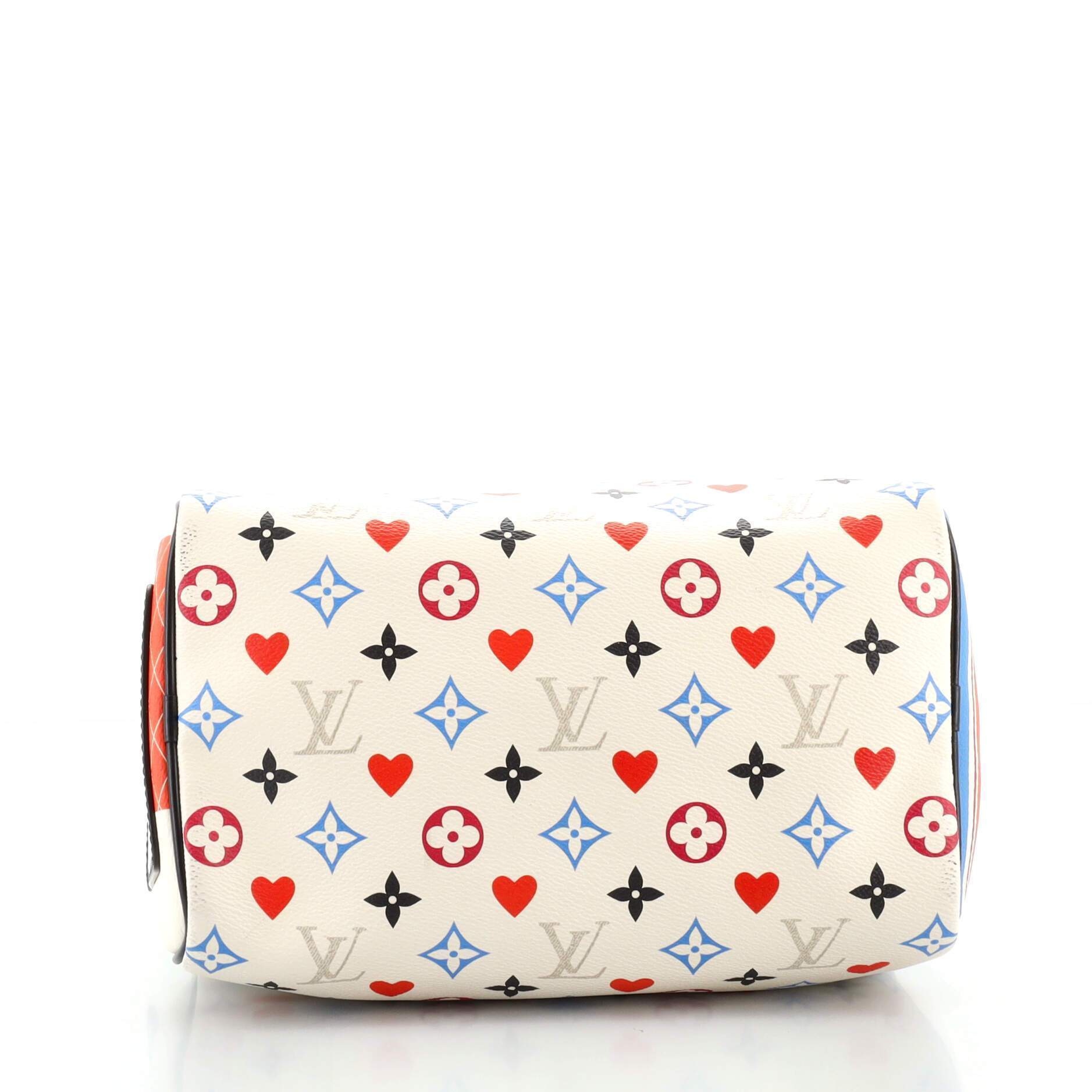 Speedy Bandouliere Bag Limited Edition Game On Multicolor Monogram 25 - Image 5