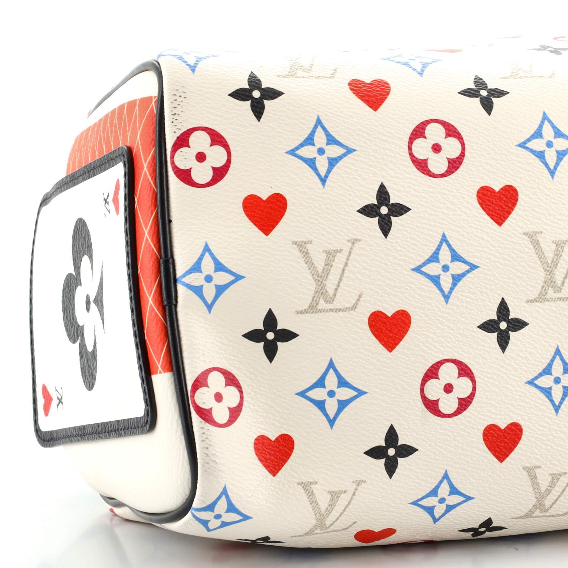 Speedy Bandouliere Bag Limited Edition Game On Multicolor Monogram 25 - Image 7