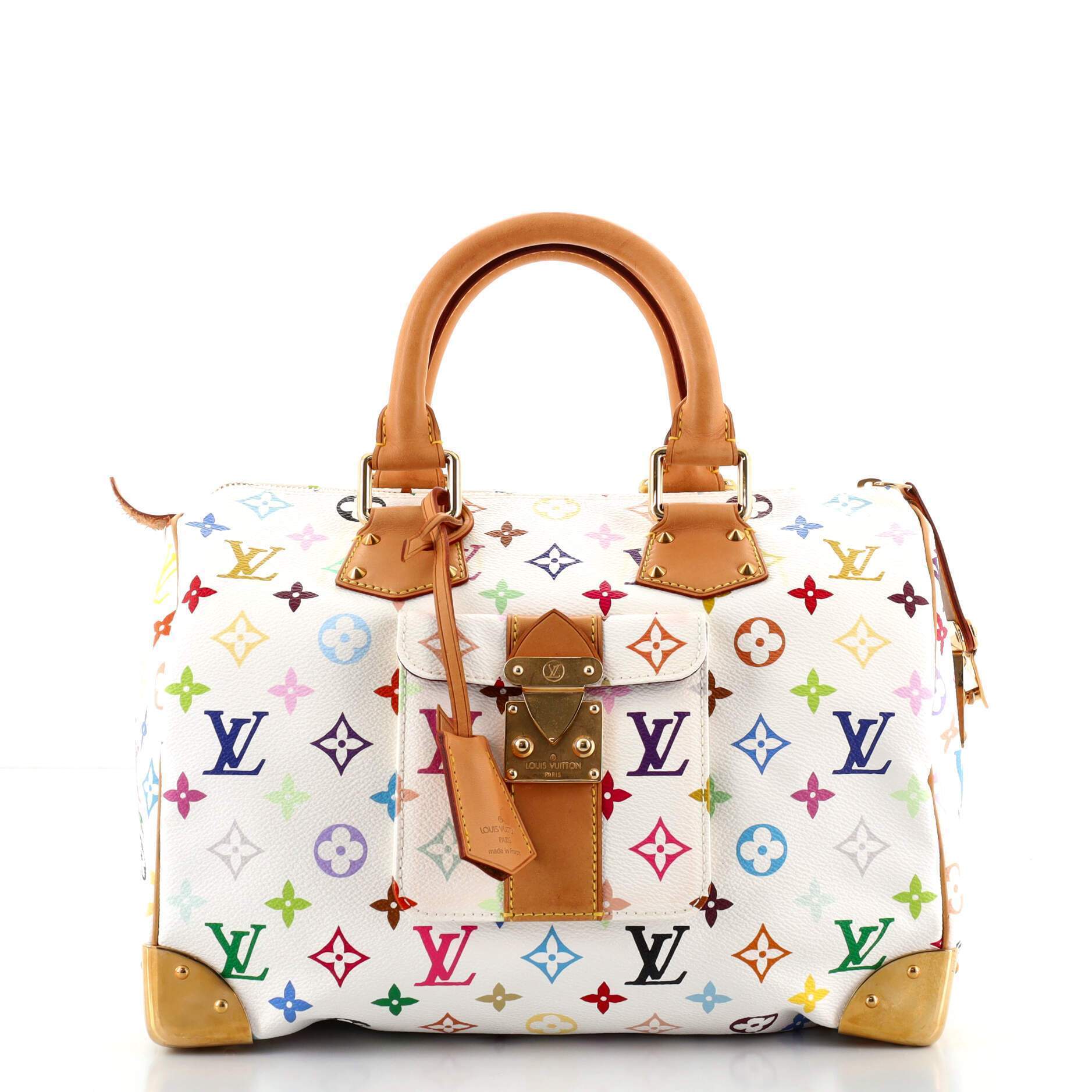 Speedy Handbag Monogram Multicolor 30
