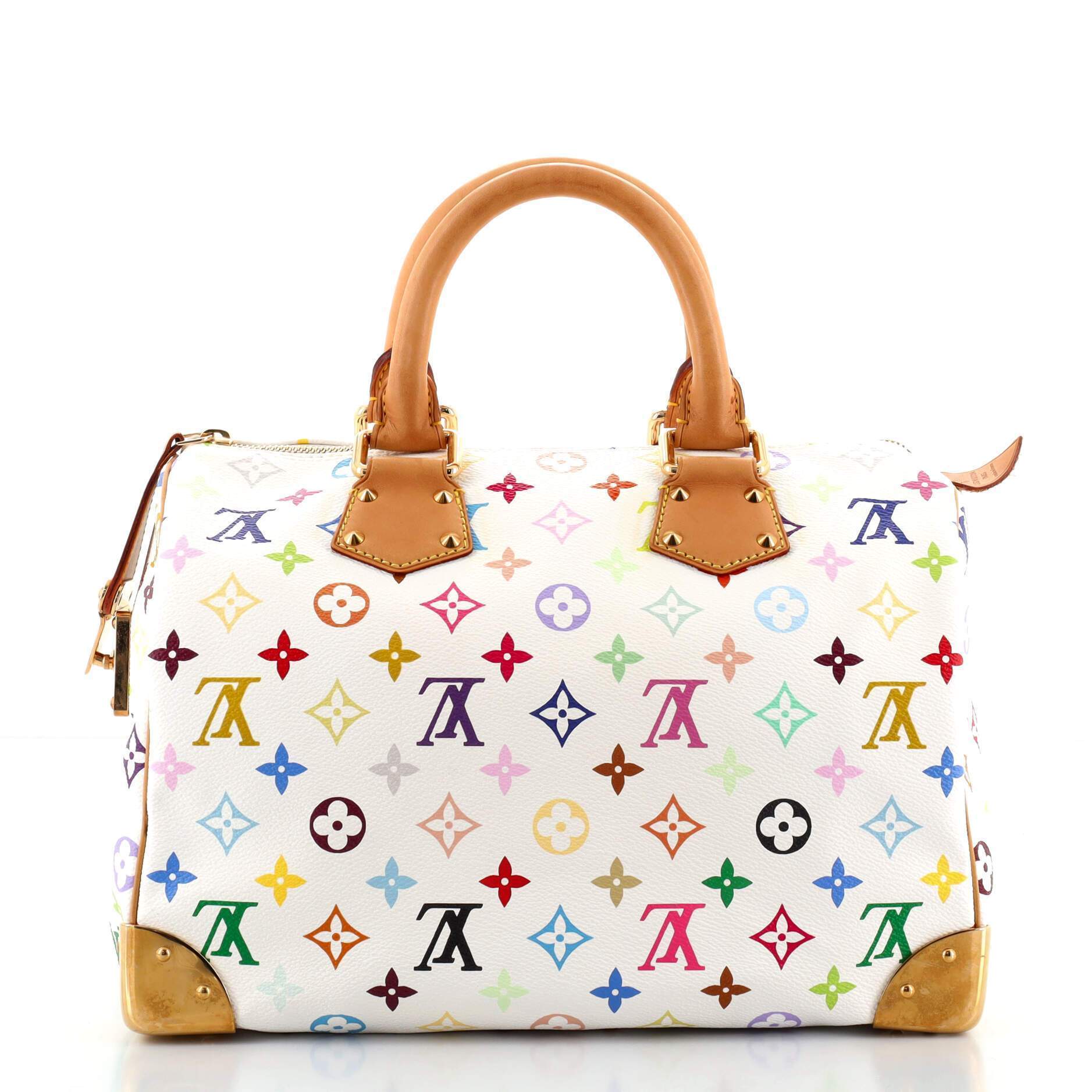 Speedy Handbag Monogram Multicolor 30 - Image 3