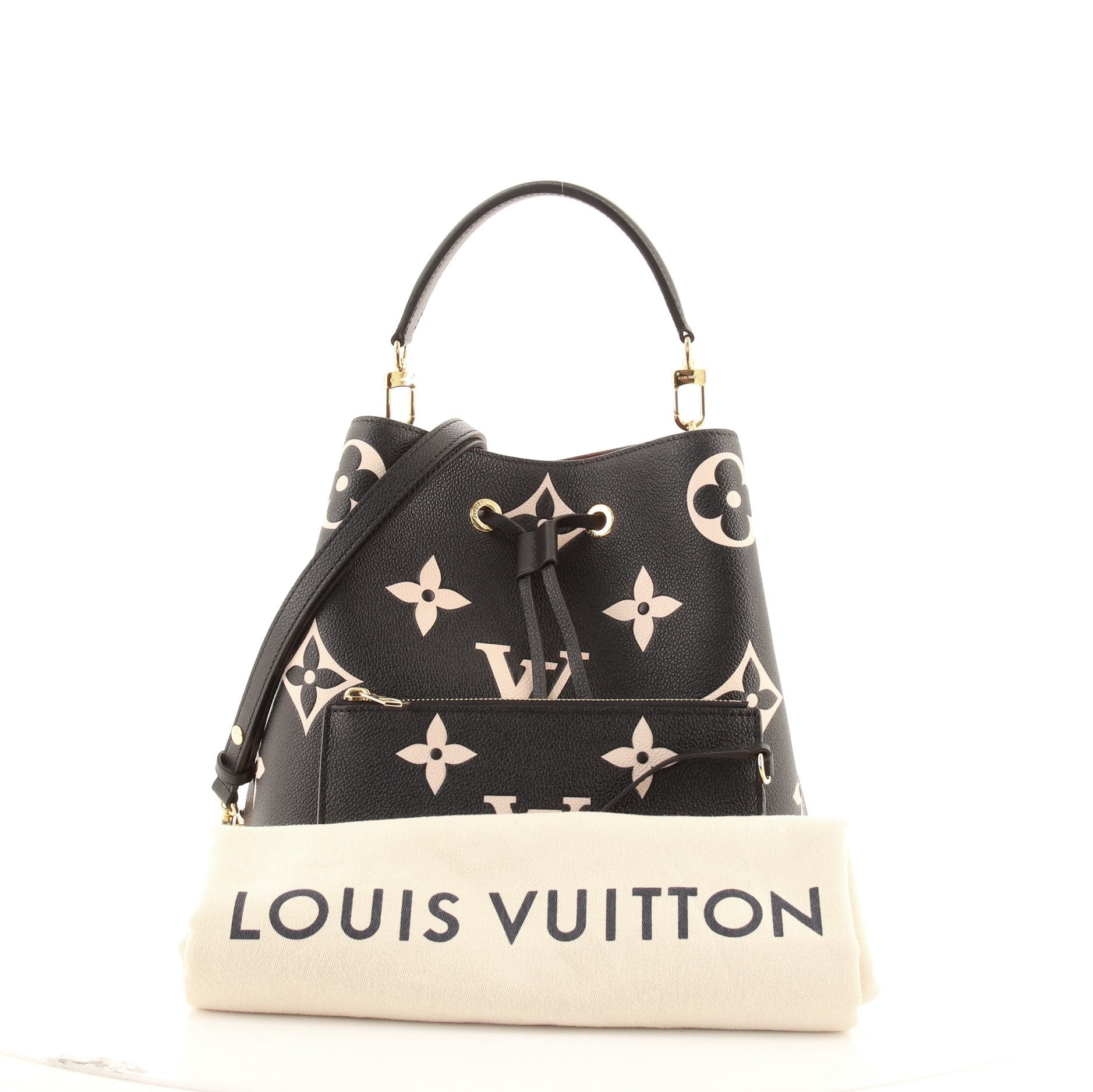 NeoNoe Handbag Bicolor Monogram Empreinte Giant MM - Image 2