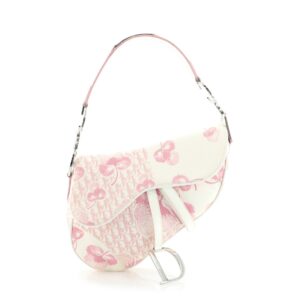 Vintage Saddle Bag Printed Canvas Medium