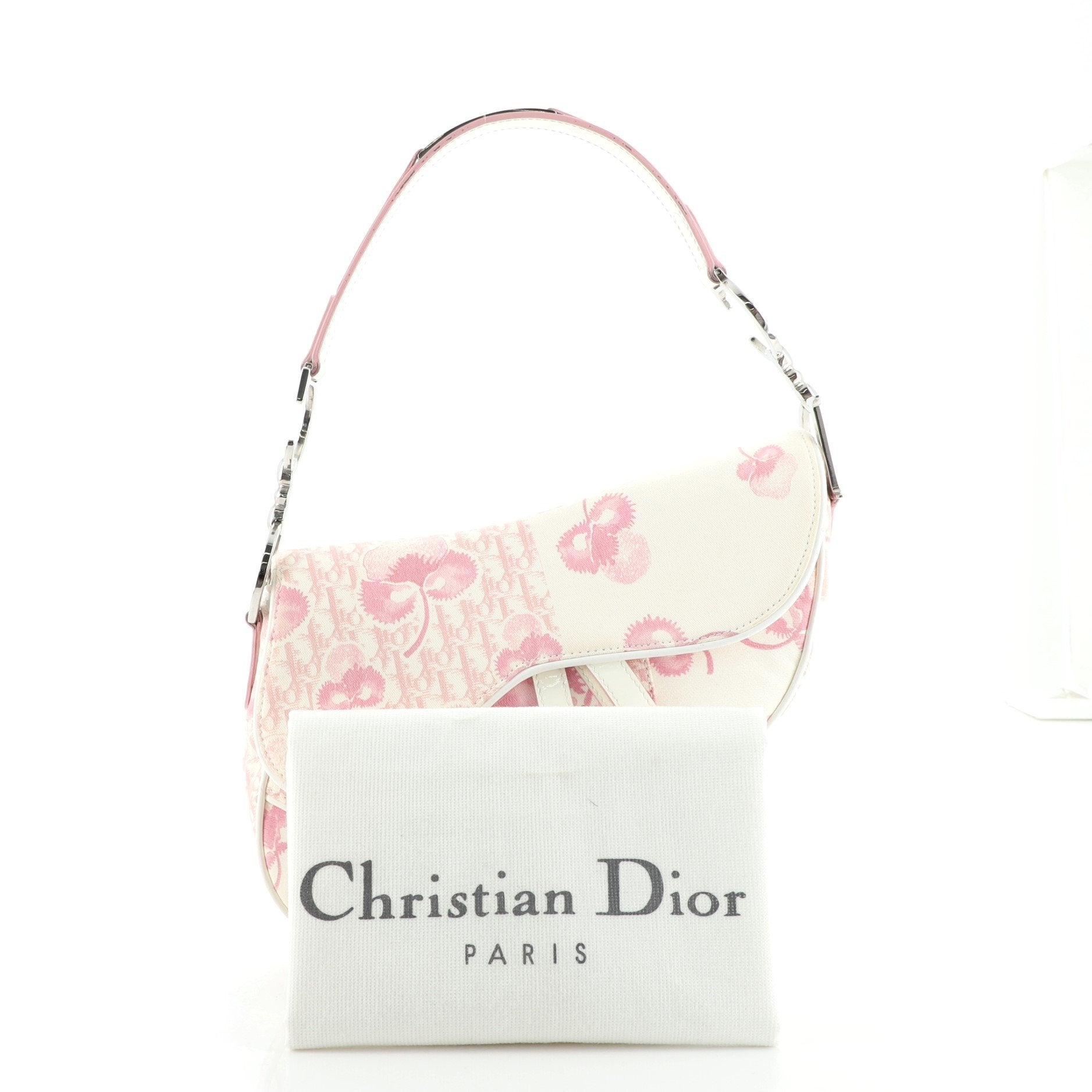 Vintage Saddle Bag Printed Canvas Medium - Image 2