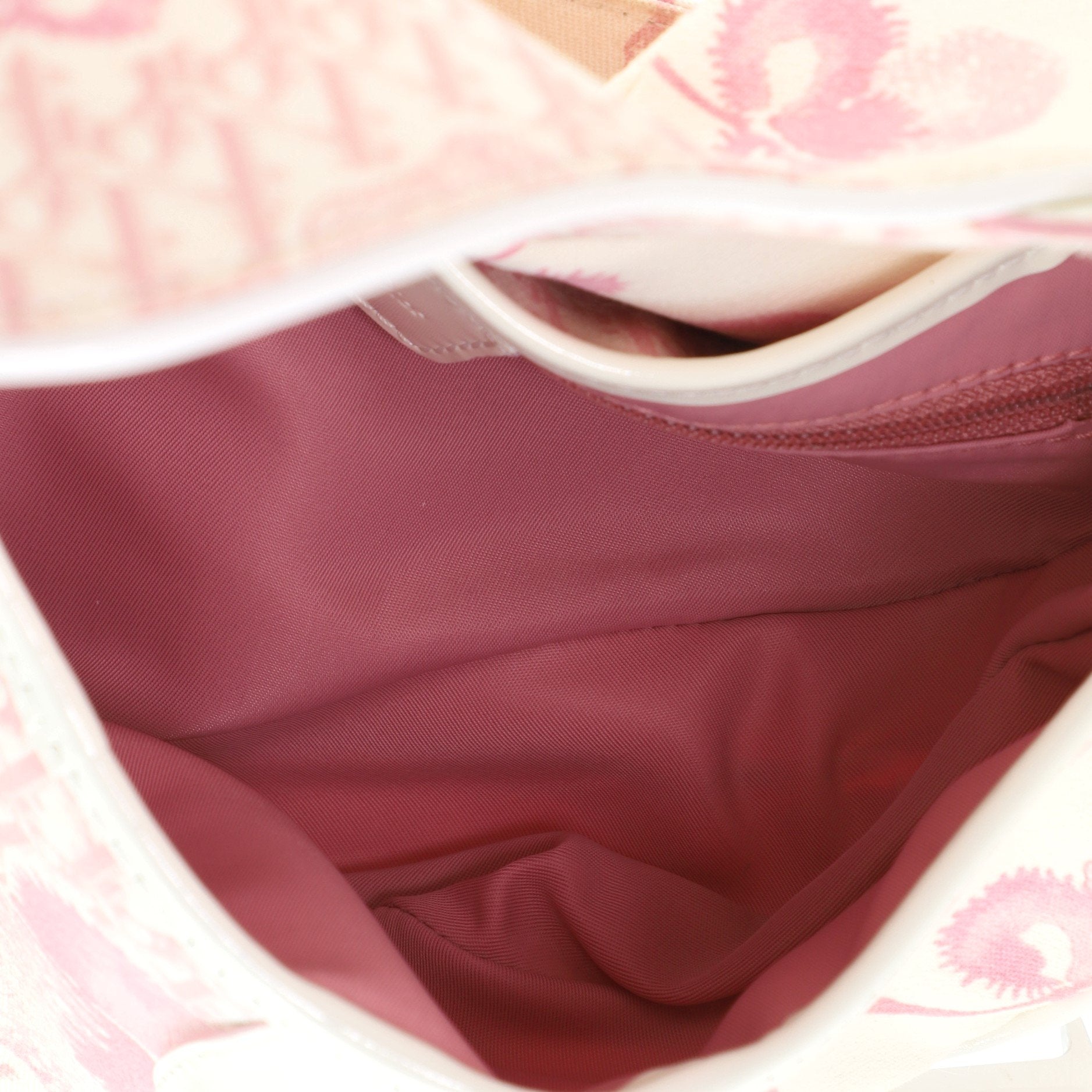 Vintage Saddle Bag Printed Canvas Medium - Image 6