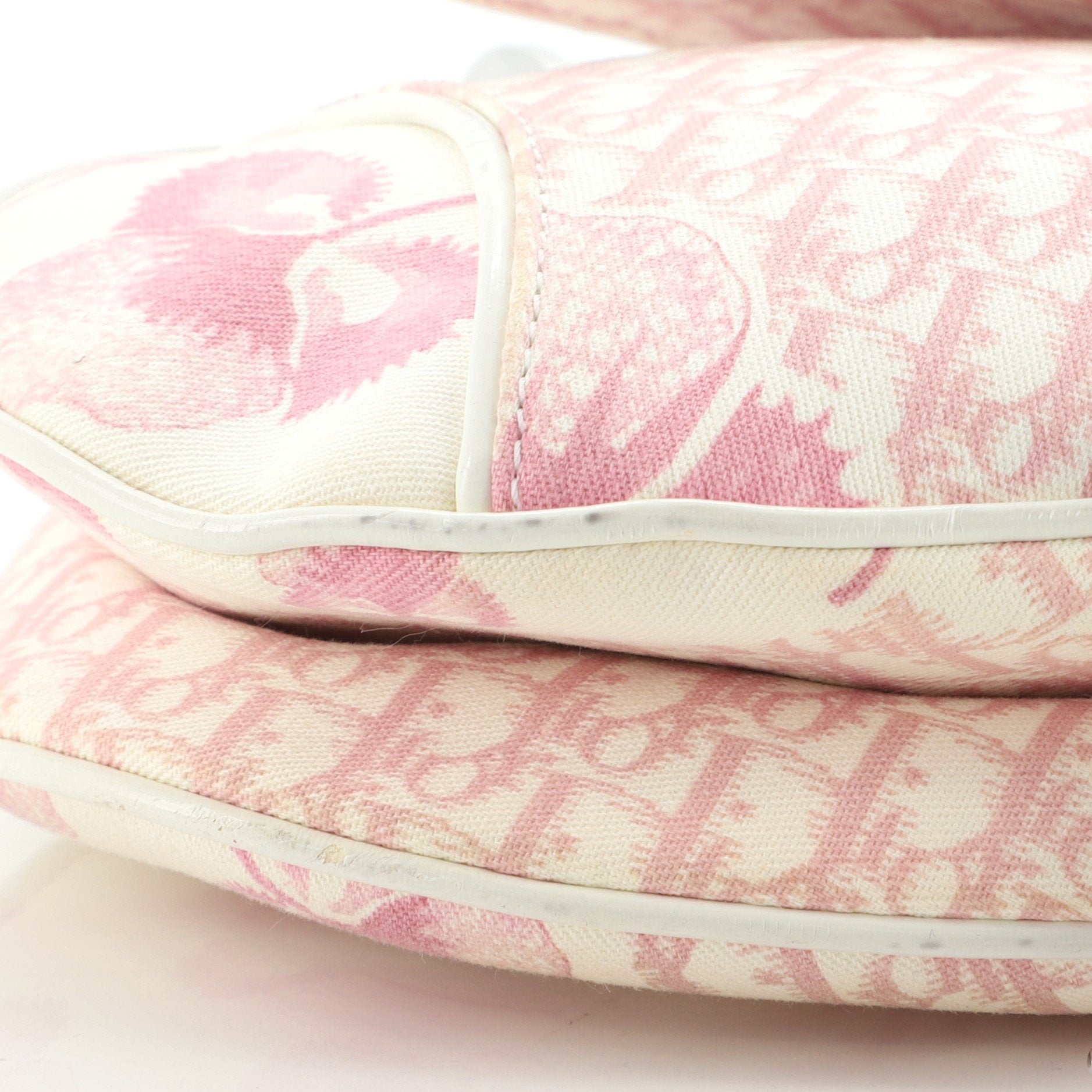 Vintage Saddle Bag Printed Canvas Medium - Image 7