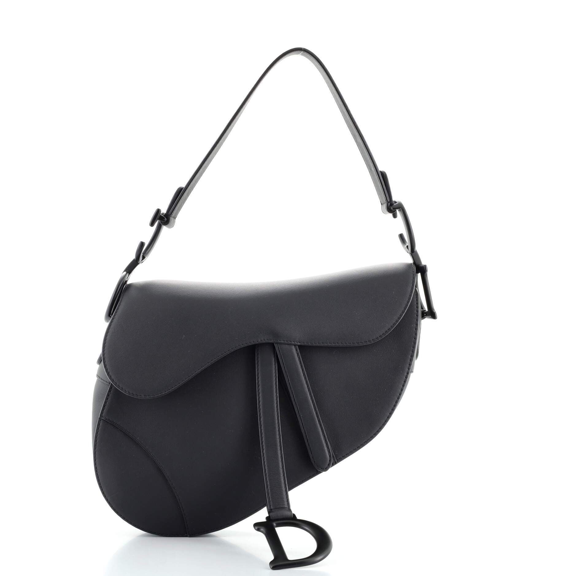 Ultra Matte Saddle Handbag Leather Medium