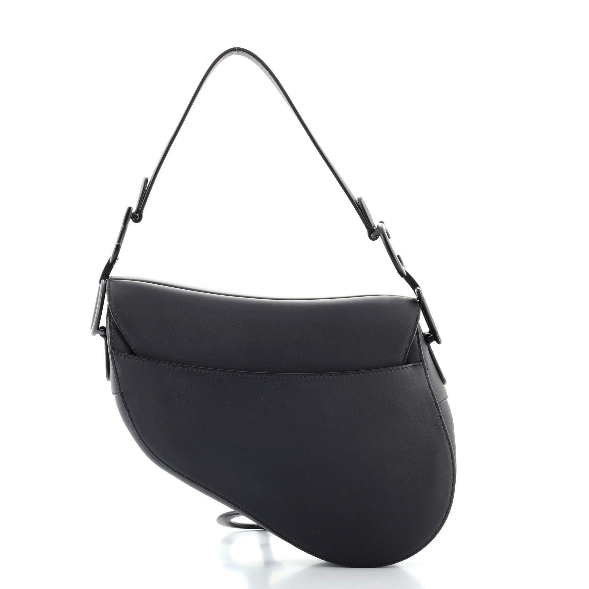 Ultra Matte Saddle Handbag Leather Medium - Image 3
