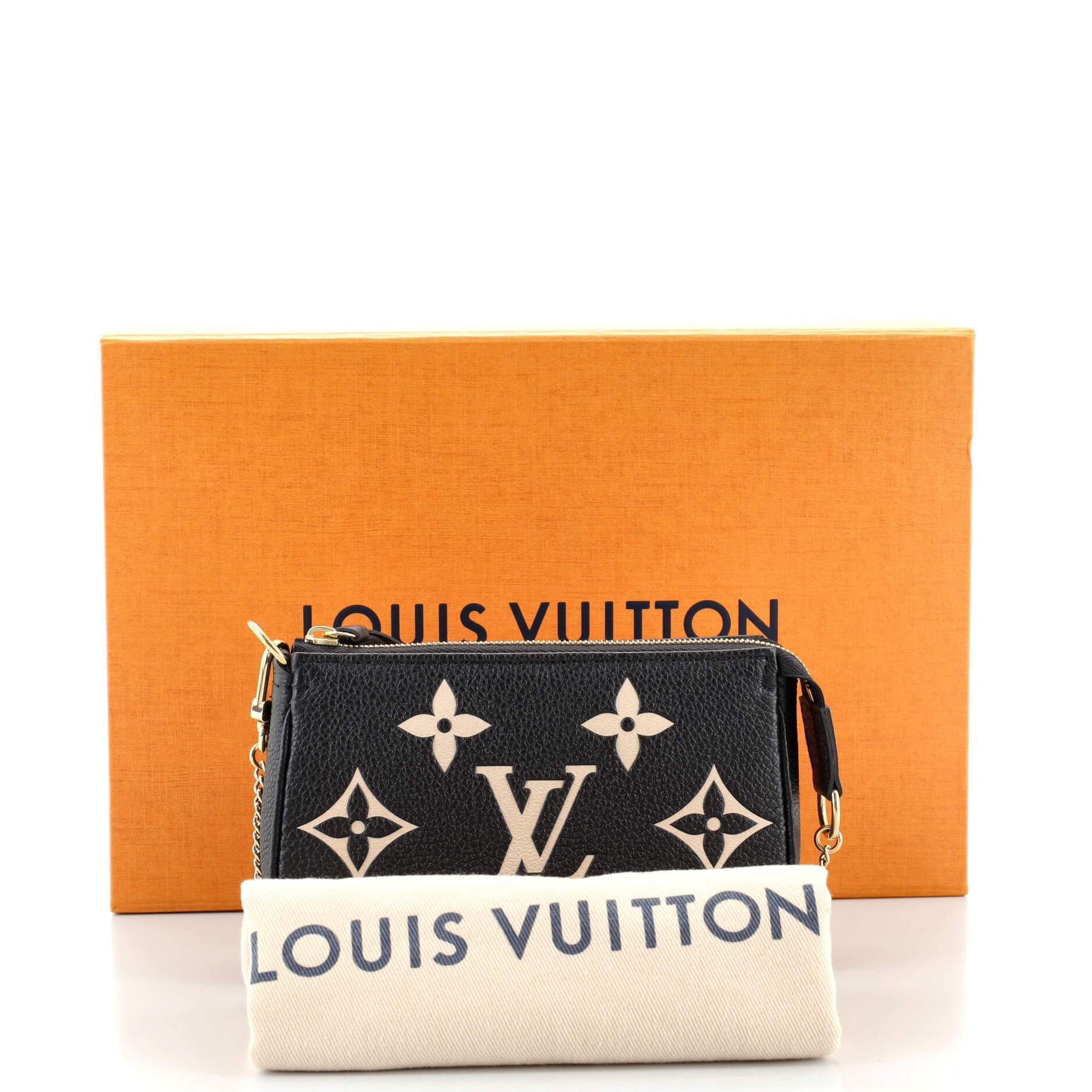 LV Mini Pochette Accessoires Bicolor Monogram Empreinte - Image 2