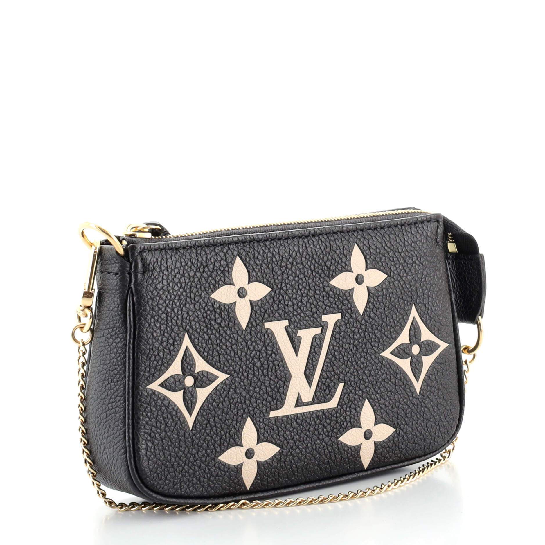 LV Mini Pochette Accessoires Bicolor Monogram Empreinte - Image 3