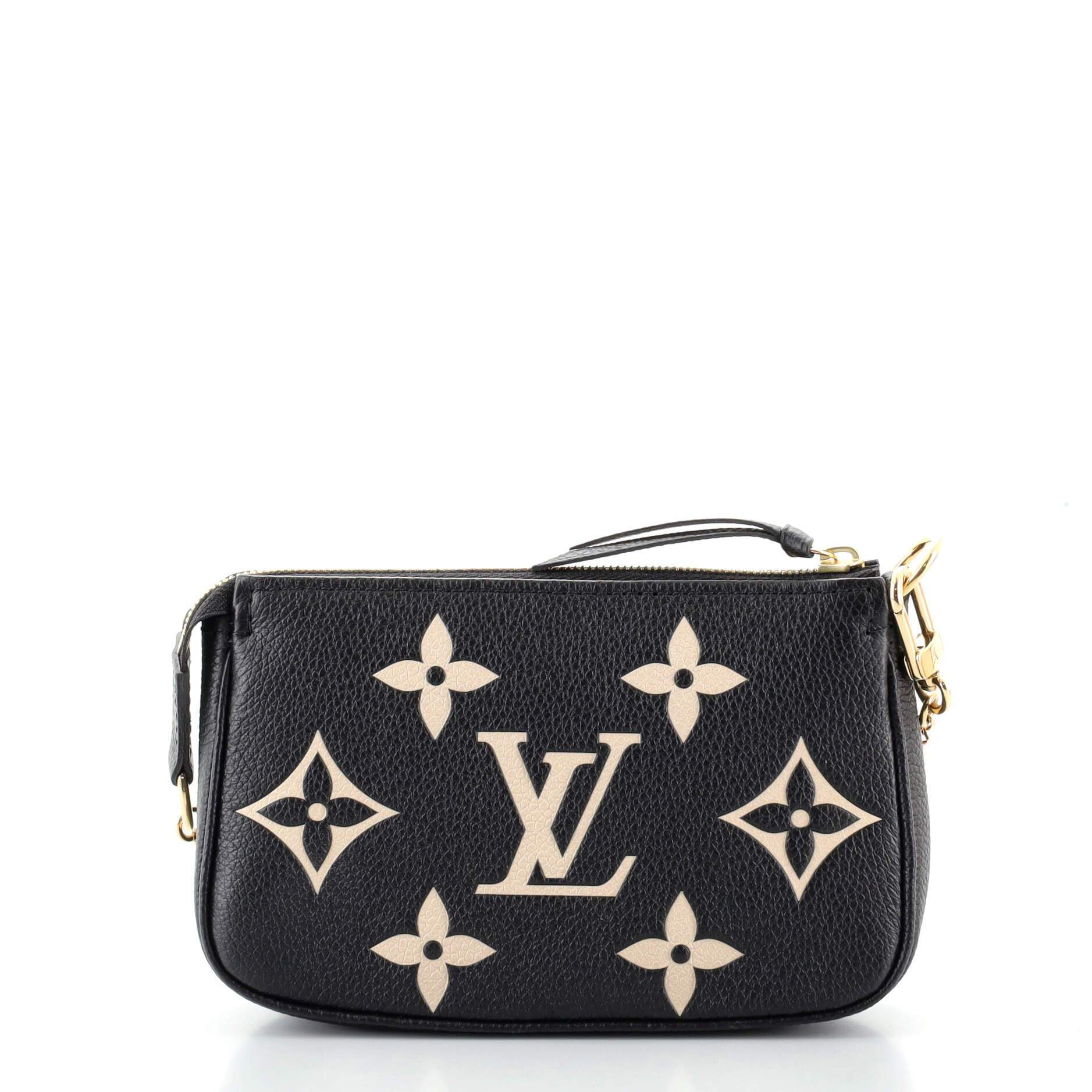 LV Mini Pochette Accessoires Bicolor Monogram Empreinte - Image 4