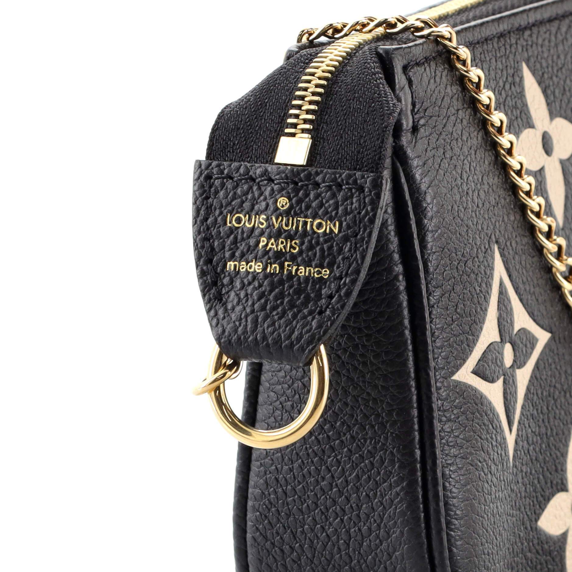 LV Mini Pochette Accessoires Bicolor Monogram Empreinte - Image 7