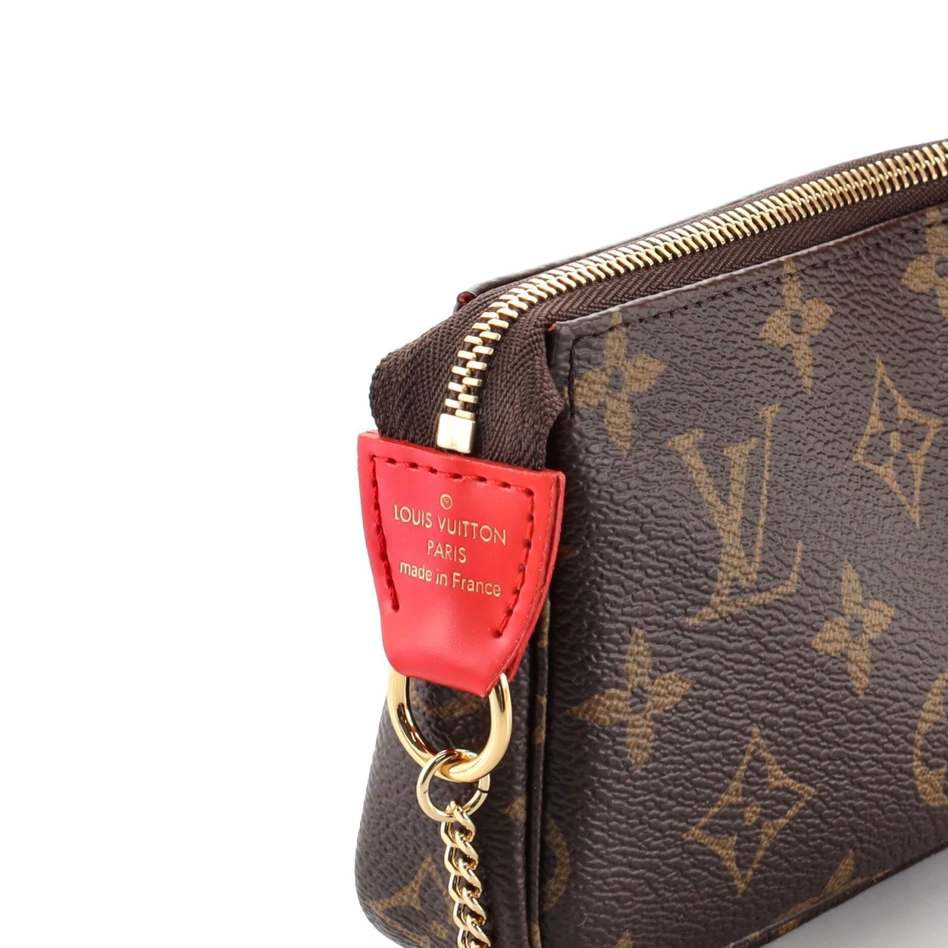 Mini Pochette Accessoires Limited Edition Vivienne Xmas Monogram Canvas - Image 7
