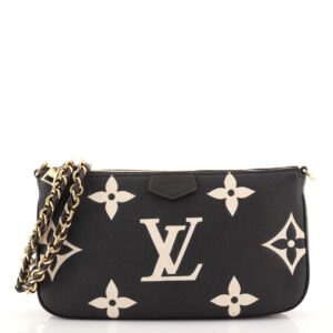 Multi Pochette Accessoires Bicolor Monogram Empreinte Giant