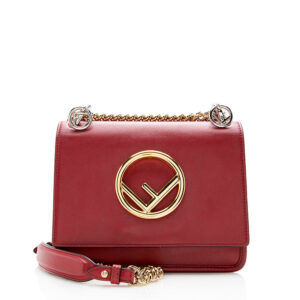 Fendi Calfskin Kan I Shoulder Bag (SHF-13965)