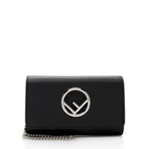 Fendi Grained Calfskin F is Fendi Crossbody Bag (SHF-18102)