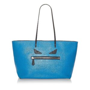 Fendi Medium Monster Roll Leather Tote Bag (SHG-28115)