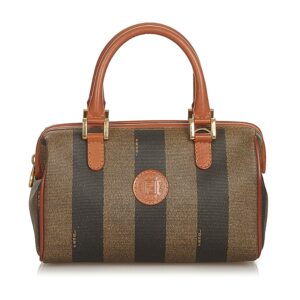Fendi Pequin Boston Bag (SHG-26237)
