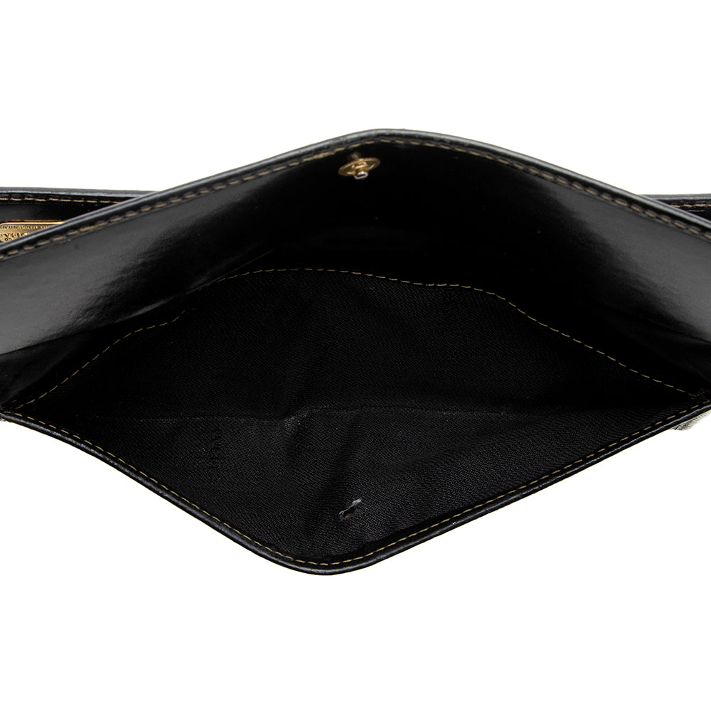 Fendi Vintage Penquin Canvas Flap Wallet (SHF-17235) - Image 6