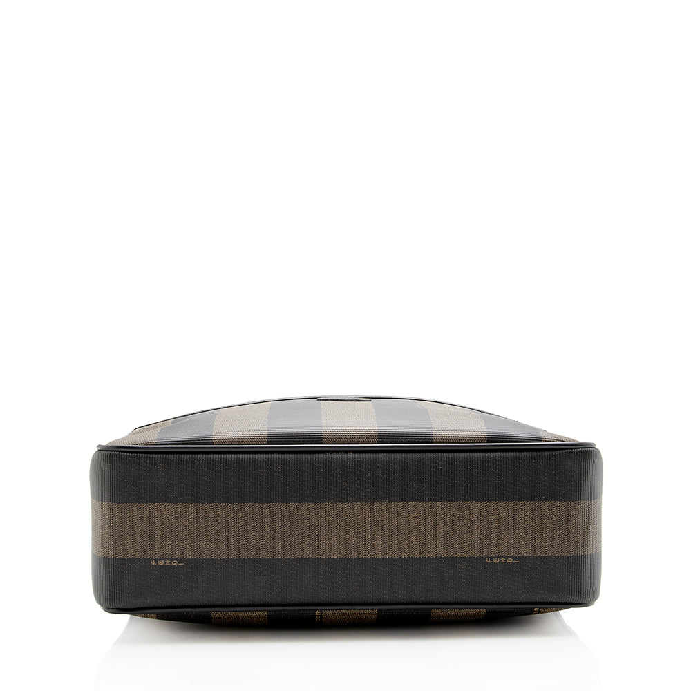 Fendi Vintage Pequin Shoulder Bag (SHF-13582) - Image 4