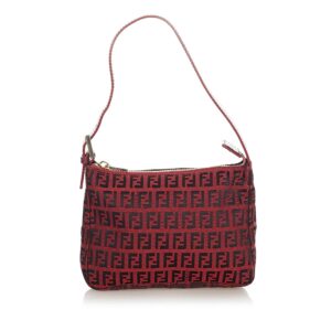 Fendi Zucchino Canvas Baguette (SHG-22026)
