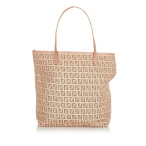 Fendi Zucchino Canvas Tote Bag (SHG-24240)