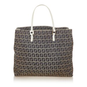 Fendi Zucchino Canvas Tote Bag (SHG-26506)