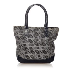 Fendi Zucchino Canvas Tote Bag (SHG-27366)