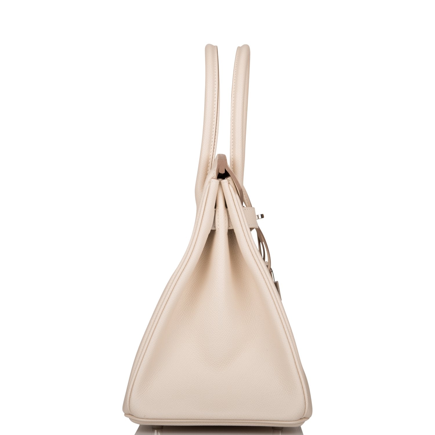 Hermes Craie Epsom Birkin 30cm Palladium Hardware - Image 3