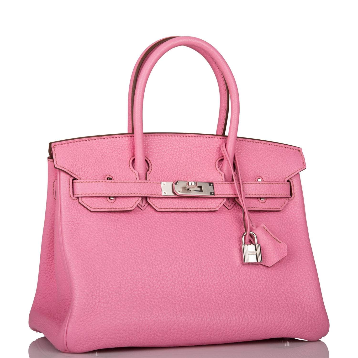 Hermes Bubblegum 5P Togo Birkin 30cm Palladium Hardware - Image 2