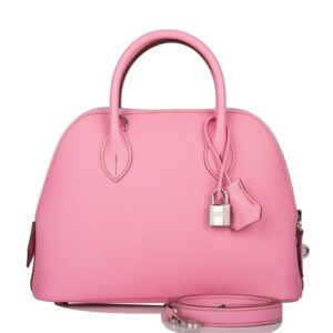 Hermes 1923 Bolide 25 Bubblegum 5P Epsom Palladium Hardware