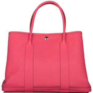 Hermes Garden Party 36 Rose Azalee Epsom Palladium Hardware