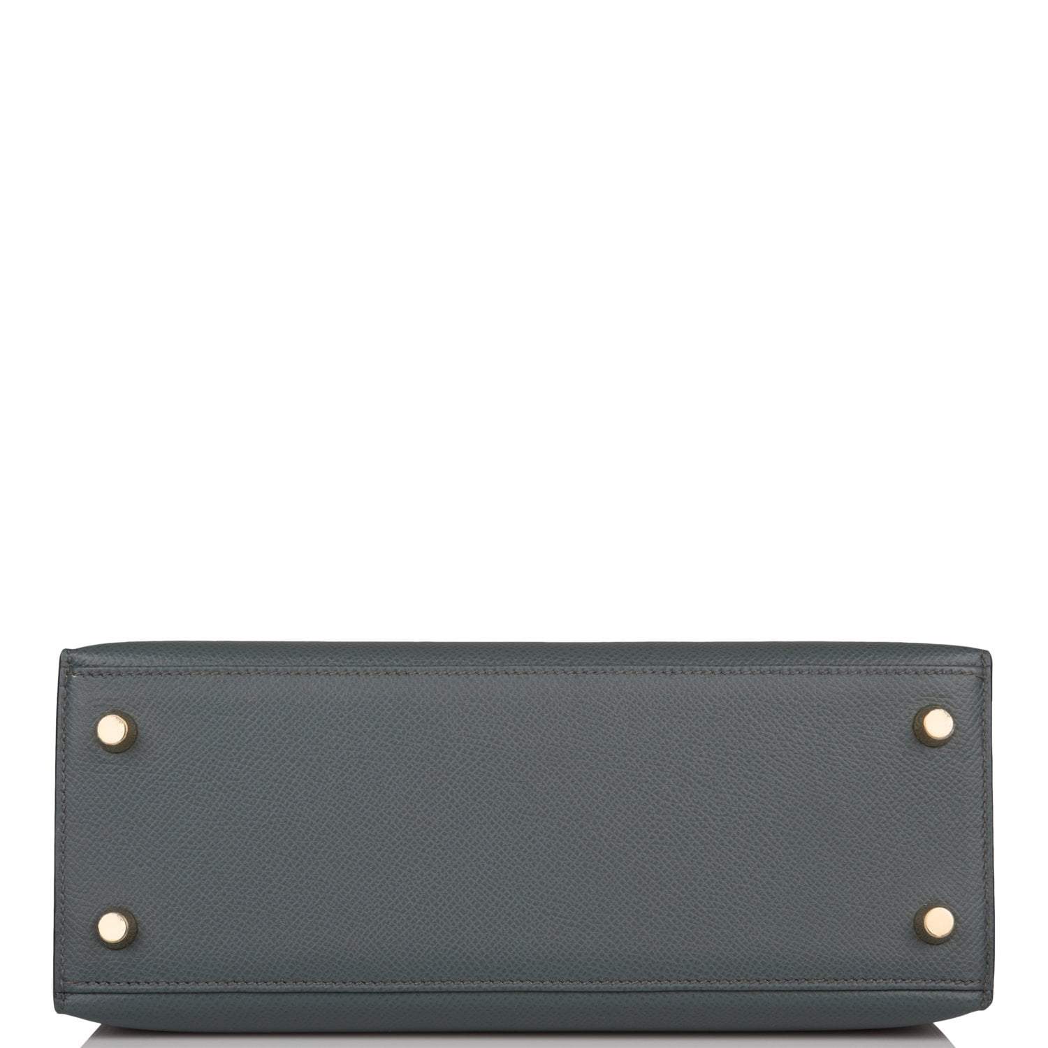 Hermes Bleu Orage Epsom Sellier Kelly 25cm Gold Hardware - Image 6