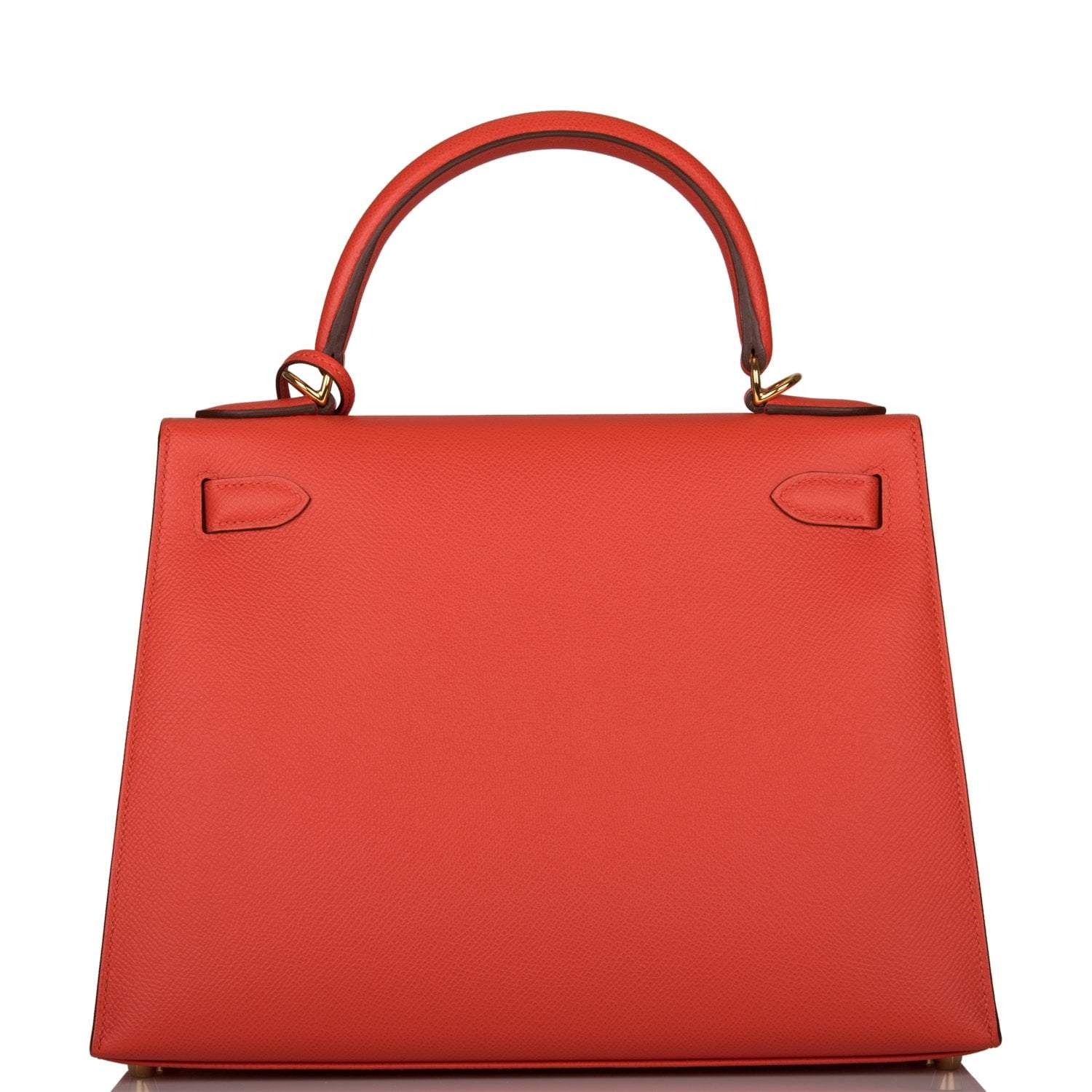 Hermes Capucine Epsom Sellier Kelly 28cm Gold Hardware - Image 4