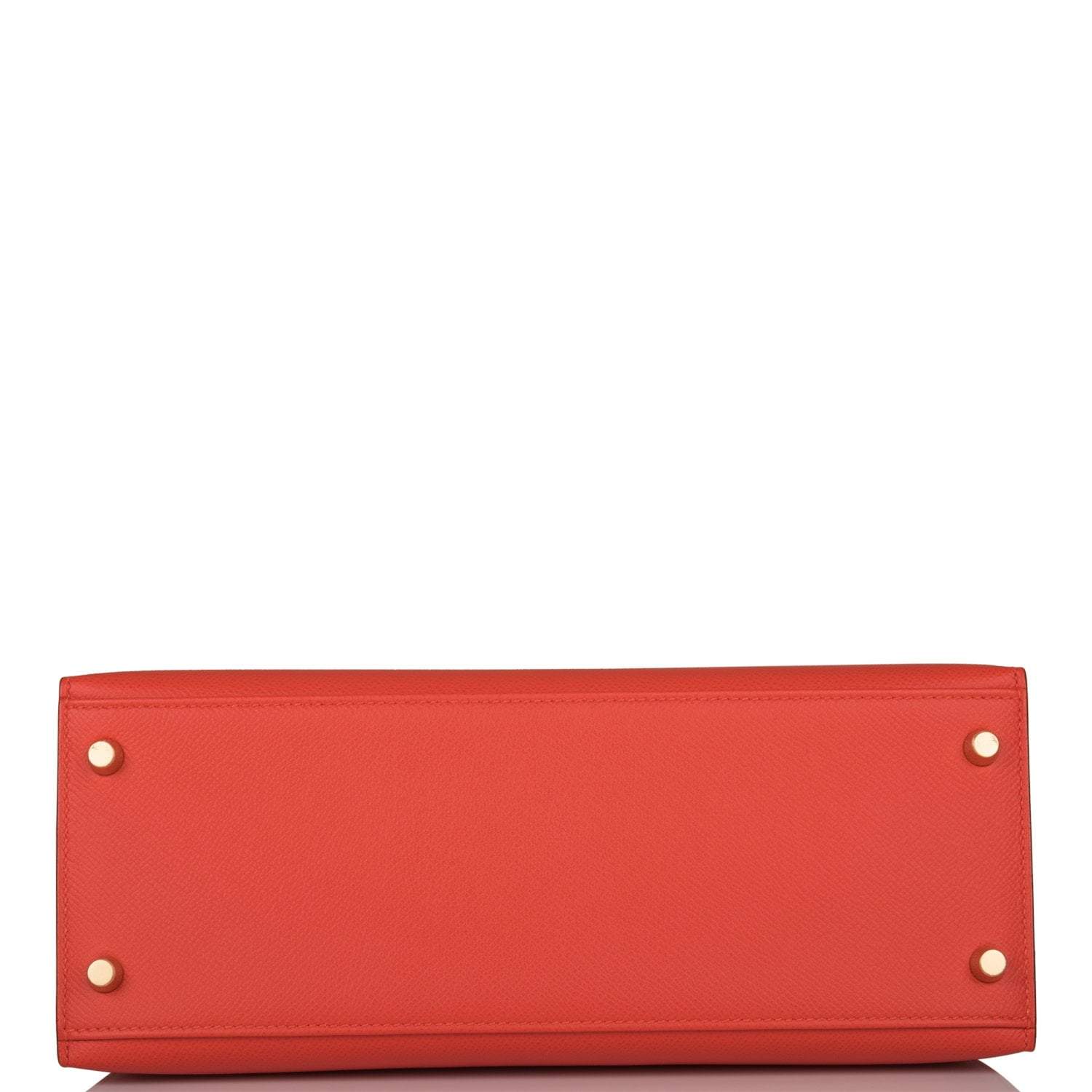 Hermes Capucine Epsom Sellier Kelly 28cm Gold Hardware - Image 6