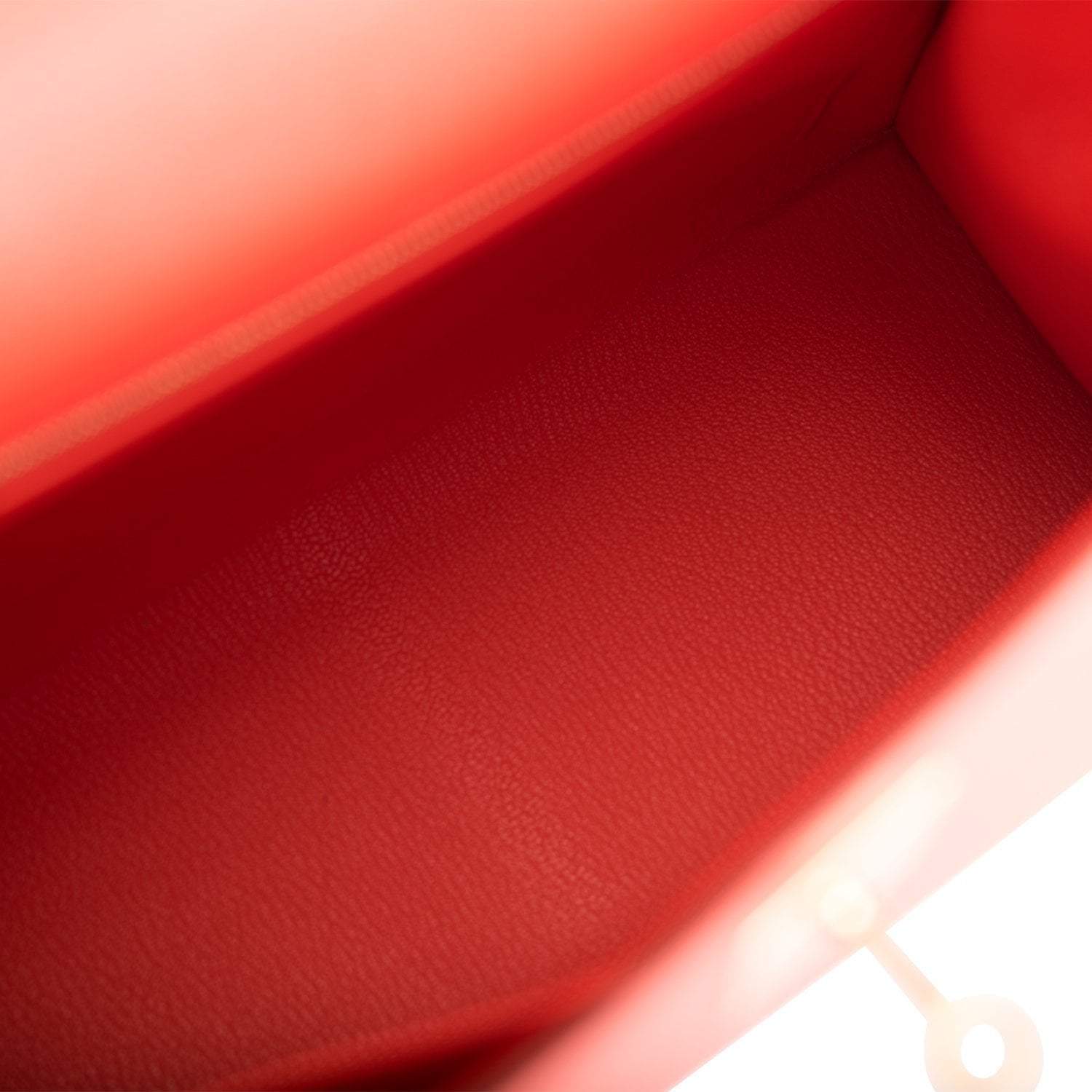 Hermes Capucine Epsom Sellier Kelly 28cm Gold Hardware - Image 8