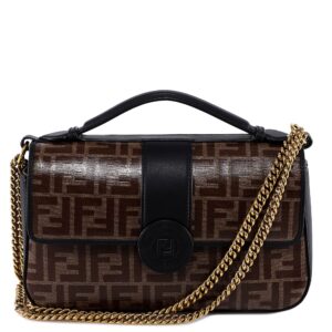 Fendi FF Logo Shoulder Bag