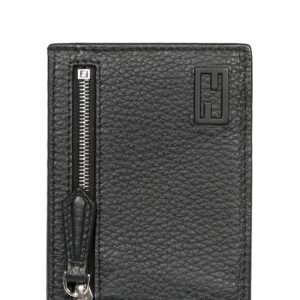 Fendi Baguette Plaque Zipped Cardholder