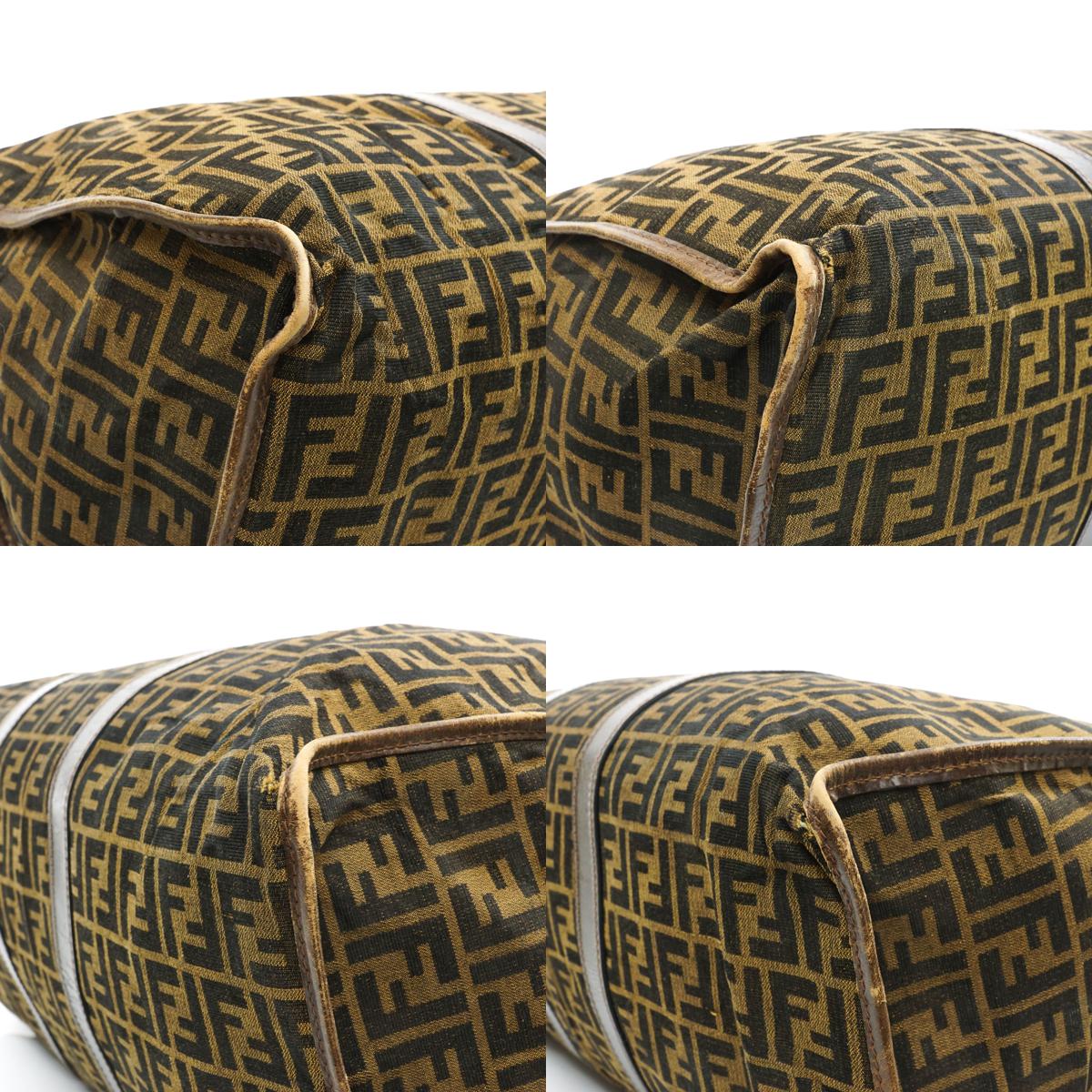 Fendi Travel Bag Brown Zukka Canvas - Image 12
